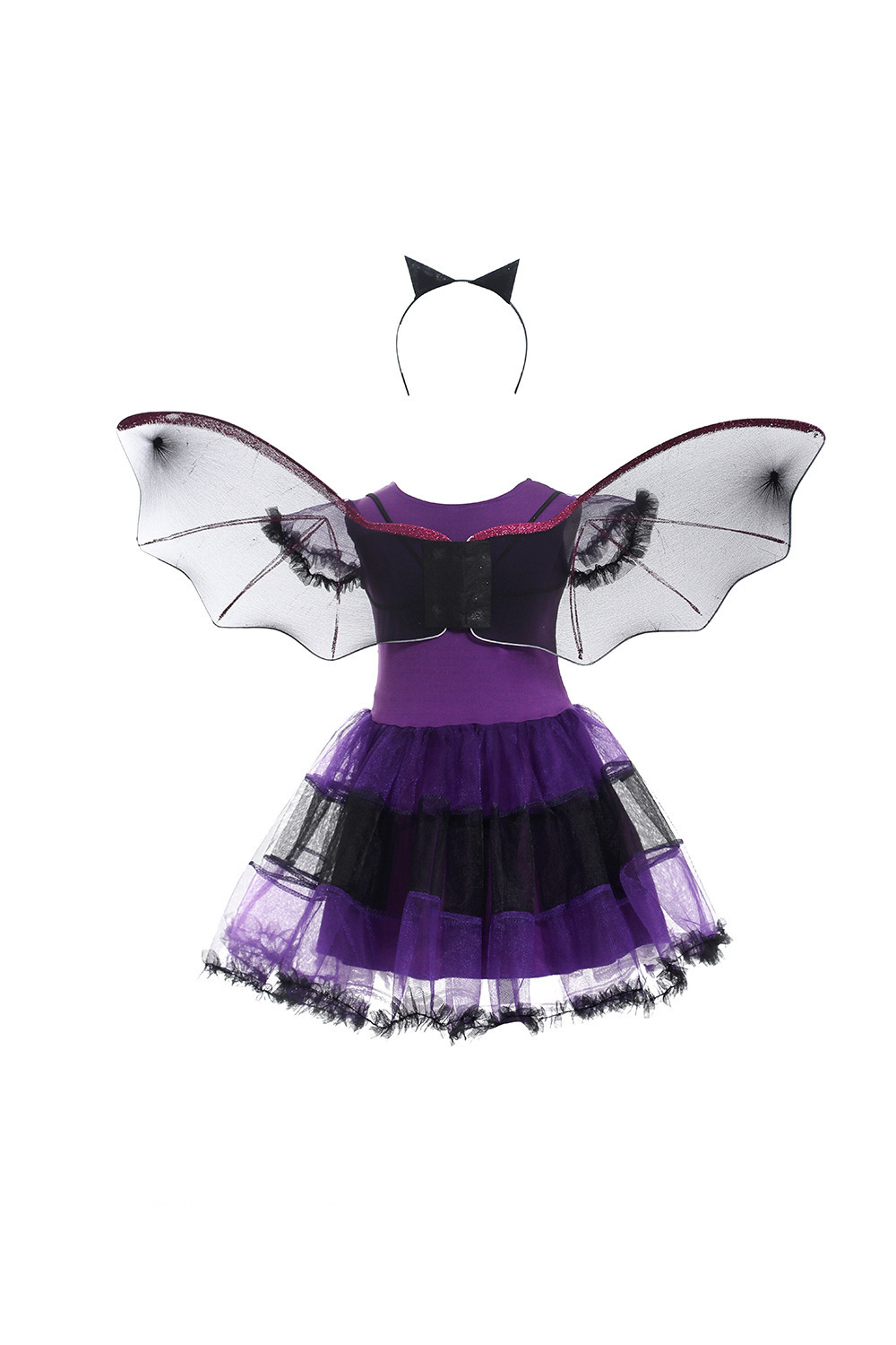 Girls Halloween Vampire Bat Co - Kids Face Mask ulasan dan harga