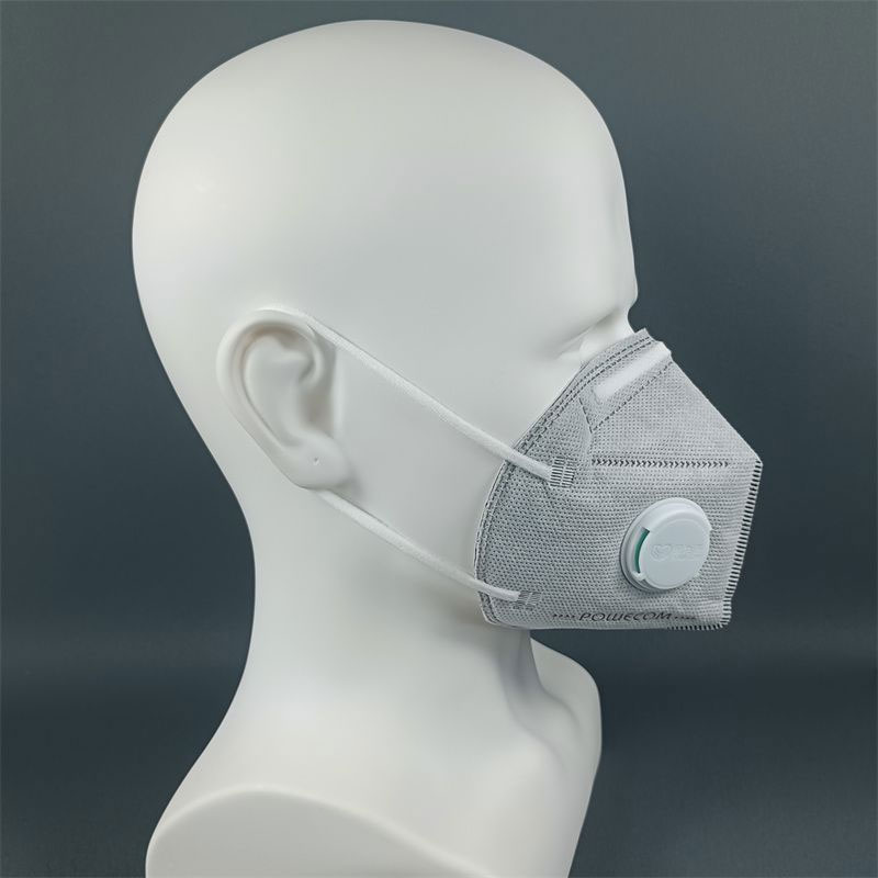 30/60/90pcs Activated Carbon V - Kn95 Respirator Mask ulasan dan harga