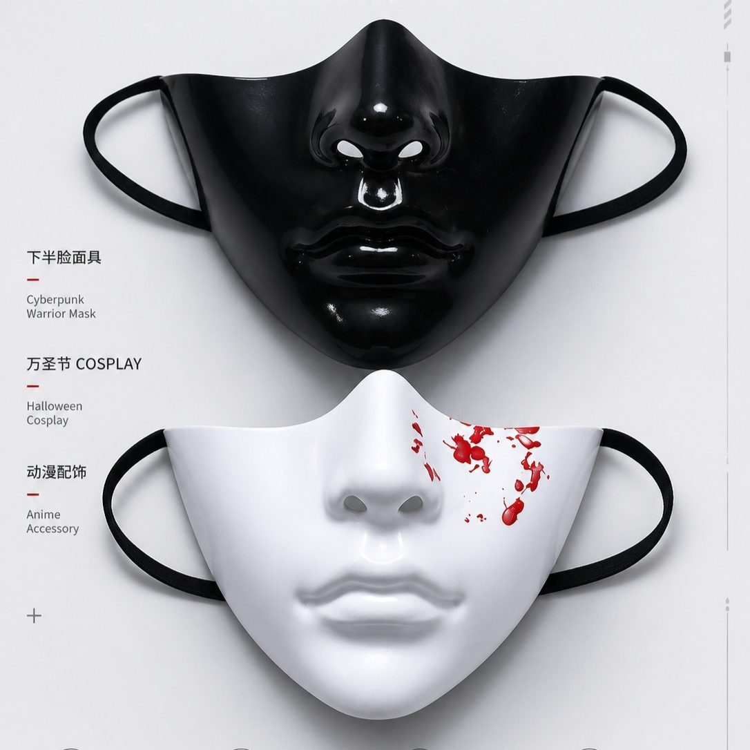 Generic Suitable Cyberpunk Hal - Respirator Half Face ulasan dan harga