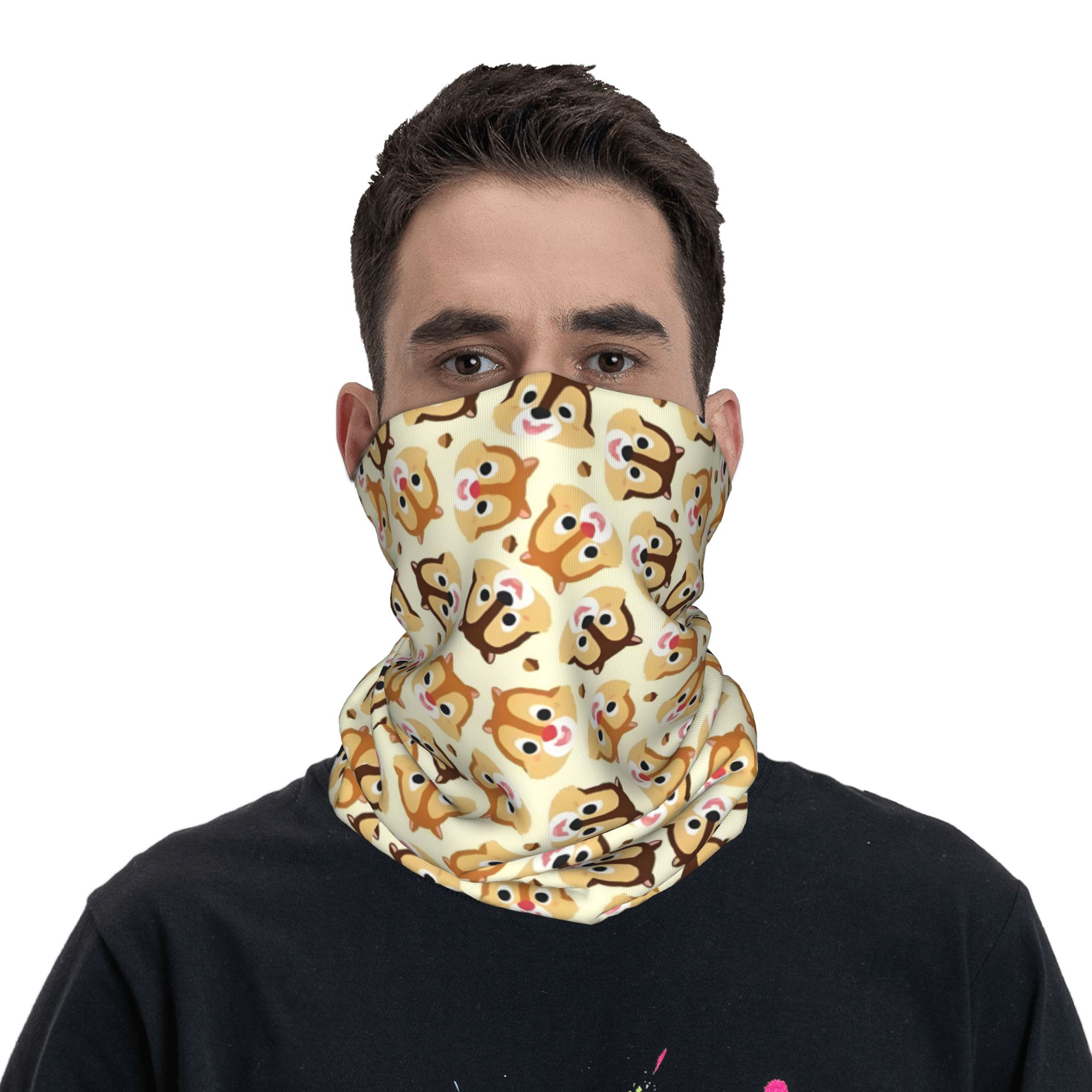 Custom Classic C-Chip And D-Da - Neck Gaiter Face Cover ulasan dan harga