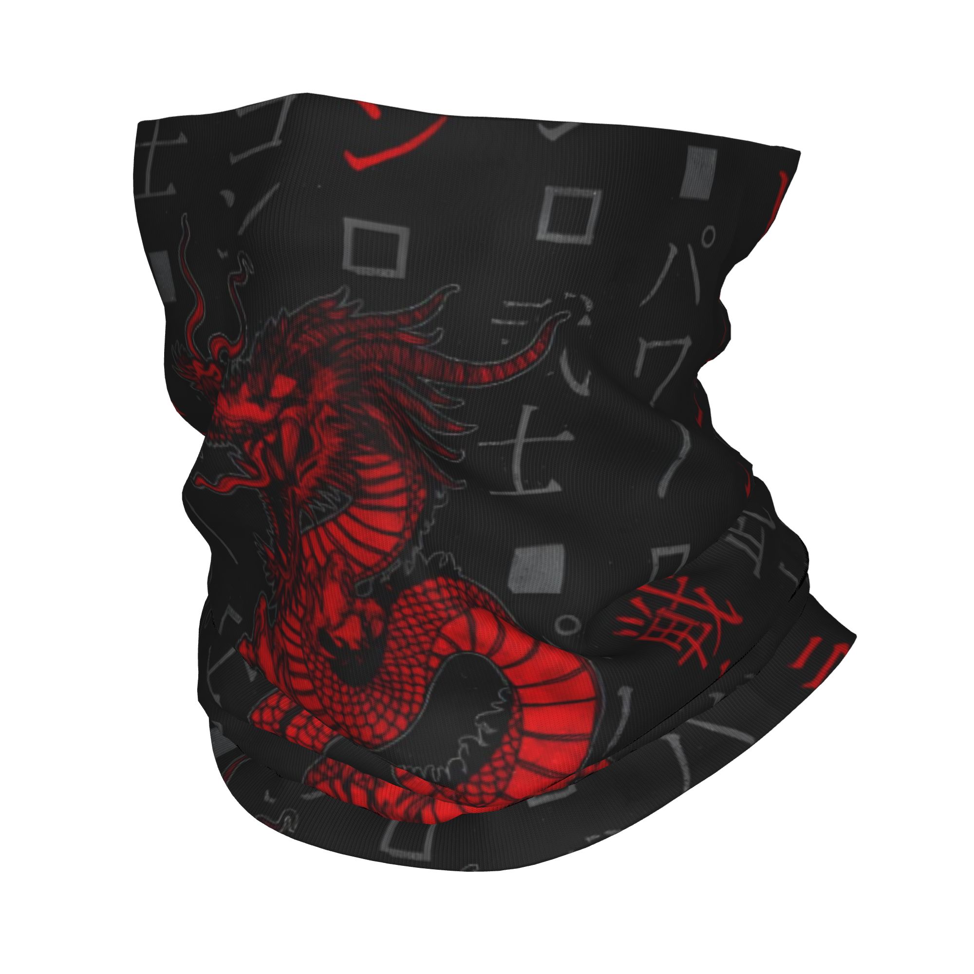 Red Dragon Animal Bandana Neck - Neck Gaiter Face Cover ulasan dan harga