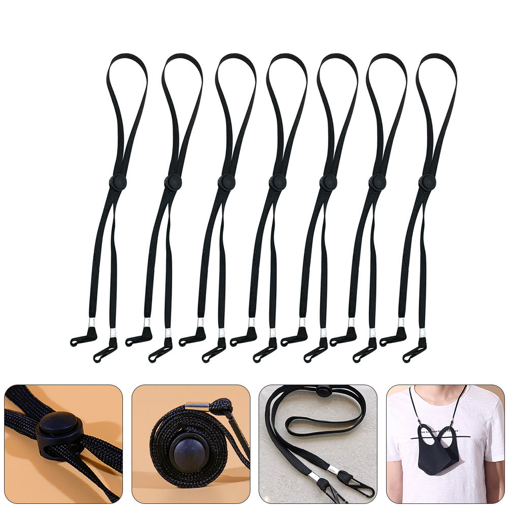 12Pcs Safety Mask Holder Adjus - Mask Lanyard Adjustable ulasan dan harga