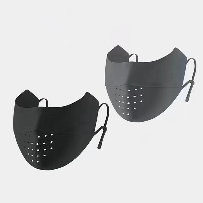 Ice Silk Face Mask UV Sun Prot - Sports Mask Breathable ulasan dan harga
