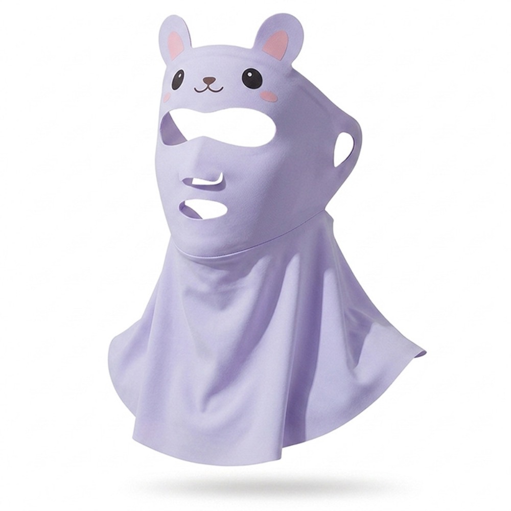Rabbit Design Kids Sun Protect - Kids Face Mask ulasan dan harga